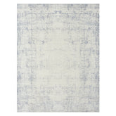 8' x 10' Gray Abstract Washable Non Skid Area Rug